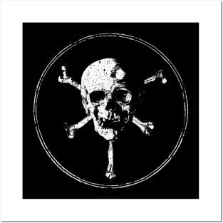 Skull & Crossbones Posters and Art